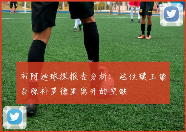 布阿迪球探报告分析：这位璞玉能否弥补罗德里离开的空缺